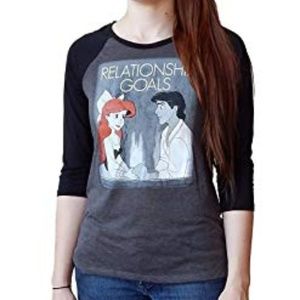 10 for $20 Disney Little Mermaid 3/4 Raglan